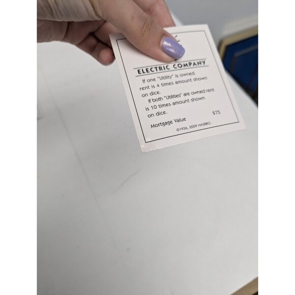 2013 Monopoly Classic Edition Game Replacement Property Cards - Picture 5 of 6